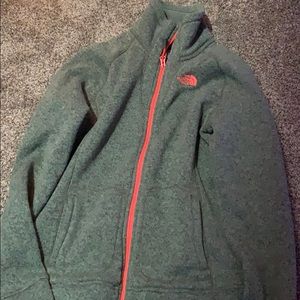 North Face zip up